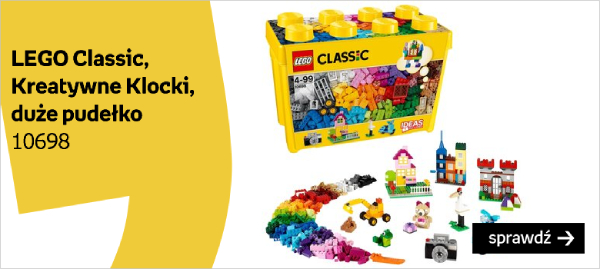 LEGO Classic, Kreatywne Klocki, Duże Pudełko, 10698 