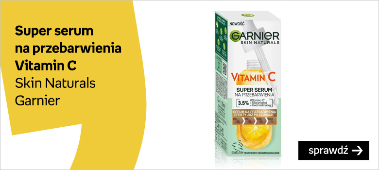 Super serum  na przebarwienia Vitamin C Skin Naturals Garnier