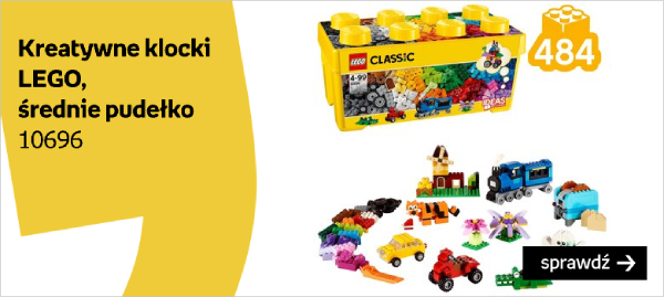 LEGO Classic, Kreatywne Klocki, Średnie Pudełko