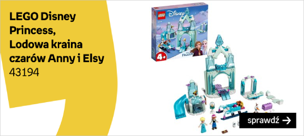 LEGO Disney Princess, Lodowa kraina czarów Anny i Elsy, 43194 