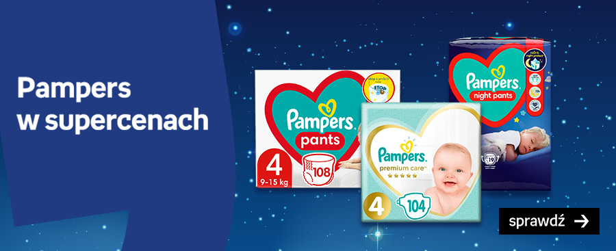 Pampers w supercenach