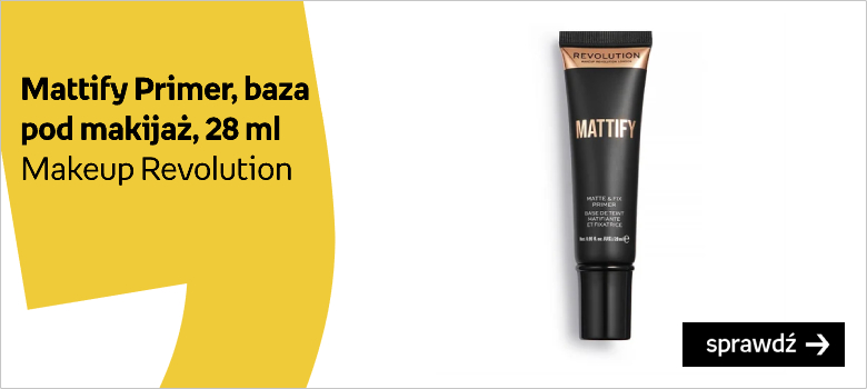 Makeup Revolution, Mattify Primer, baza pod makijaż, 28 ml