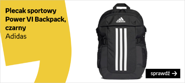Adidas, plecak Power VI Backpack, czarny HB1324