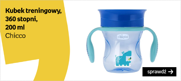 Chicco, Kubek treningowy 360° do nauki samodzielnego picia, 12m+, 200 ml, Niebieski