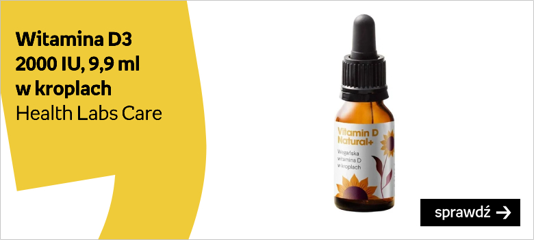 Health Labs Care, Witamina D3 2000 IU, 9,9 ml w kroplach