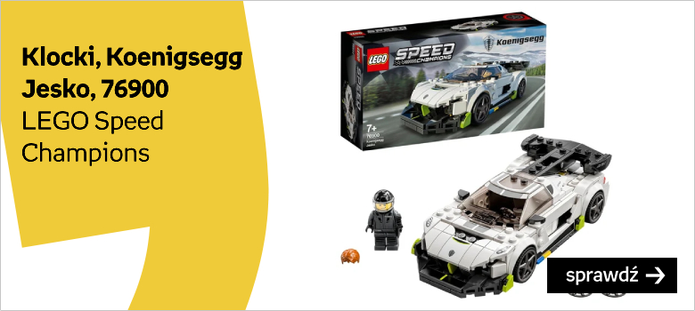 LEGO Speed Champions, klocki, Koenigsegg Jesko, 76900