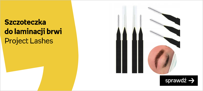 Project Lashes, 4X Nano Szczoteczki Do Laminacji Brwi Szczoteczka