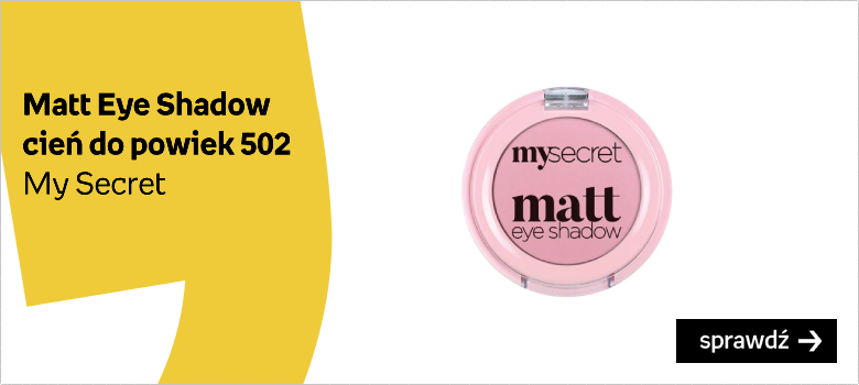My Secret, Matt Eye Shadow, Cień do powiek 502, 3 g