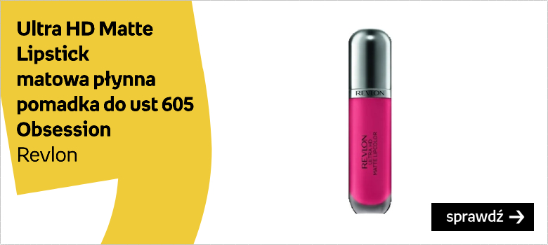 Revlon, Ultra HD Matte Lipstick, matowa płynna pomadka do ust 605 Obsession, 5,9 ml