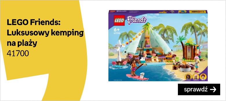LEGO Friends, klocki, Luksusowy kemping na plaży, 41700