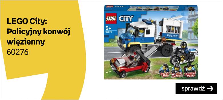 LEGO City, klocki Policyjny Konwój Więzienny, 60276 