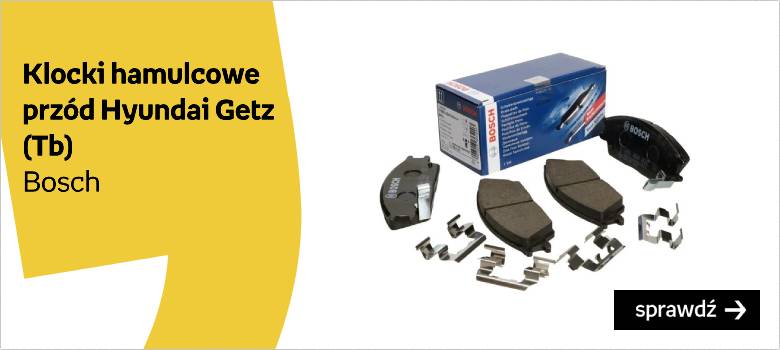    Klocki Hamulcowe Przód Bosch Hyundai Getz (Tb) Bosch