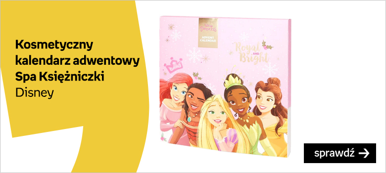 Kosmetyczny kalendarz adwentowy Spa Księżniczki Disney
