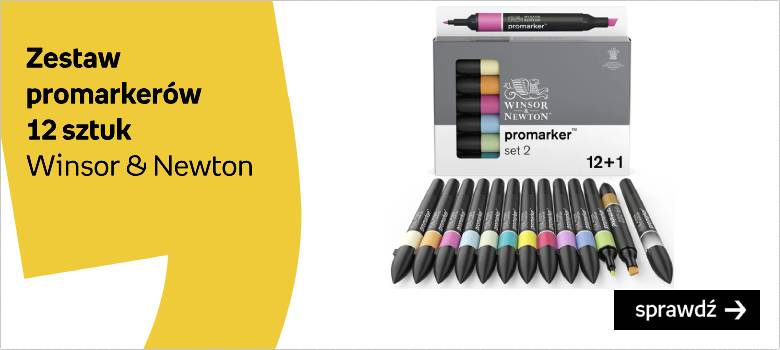 Zestaw promarkerów, Winsor&Newton, 12 sztuk