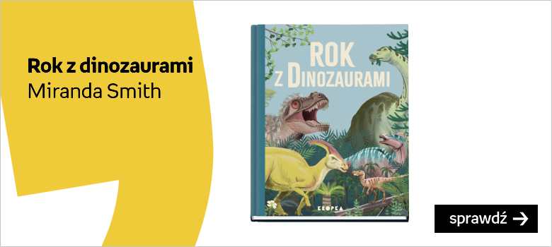 Książki na święta dla dzieci rok z dinozaurami