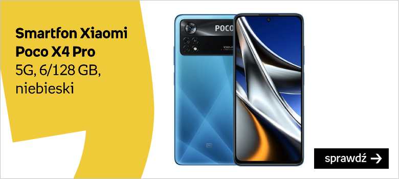 POCO X4 Pro 5G – smartfon 5G do 1500 zł