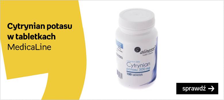 Cytrynian Potasu MEDICALINE, 300 mg, 100 tabletek