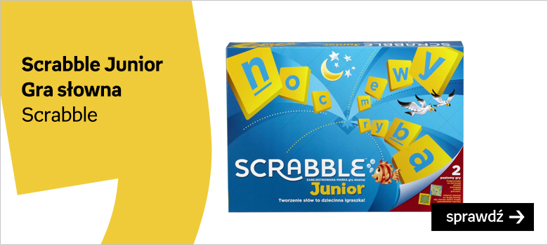 Scrabble Junior Gra słownaScrabble