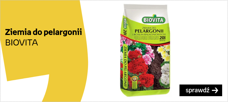    Ziemia do pelargonii BIOVITA 20L