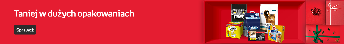 Taniej w dużych opakowaniach