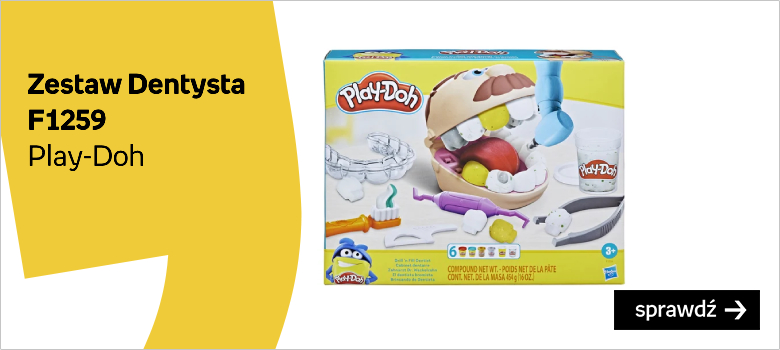 Play-Doh, Zestaw Dentysta, F1259