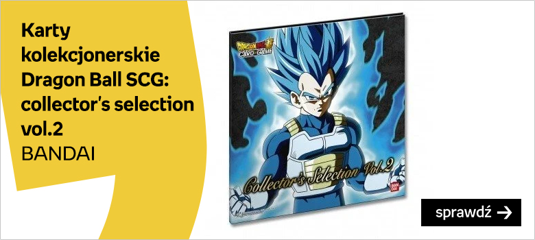 Karty kolekcjonerskie Dragon Ball SCG: collector's selection vol.2 BANDAI