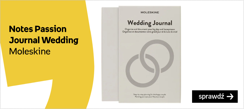 Notes Moleskine Passion Journal Wedding, 400 stron