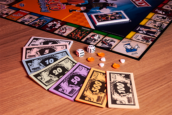 Monopoly Naruto ekonomiczna gra dla ośmiolatka