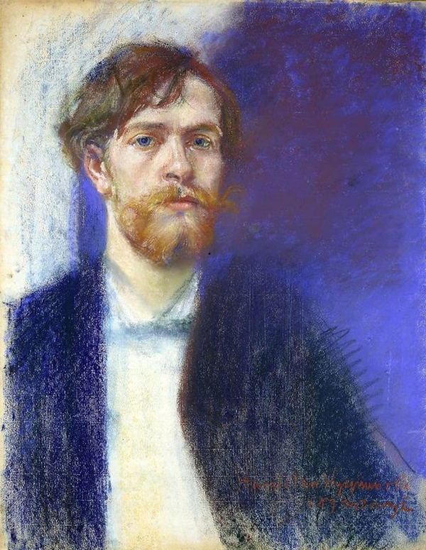 Stanisław Wyspiański autoportret pastelami