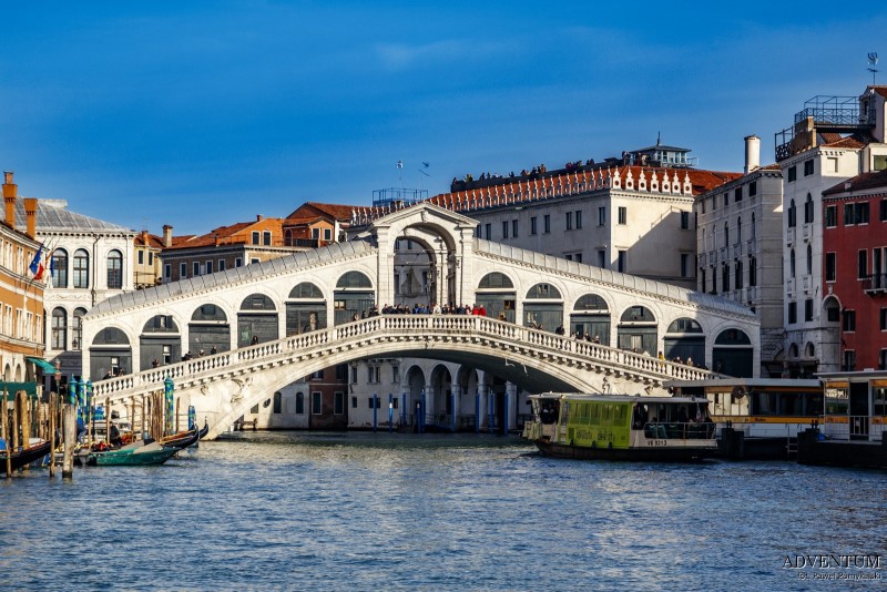 Most Rialto w Wenecji