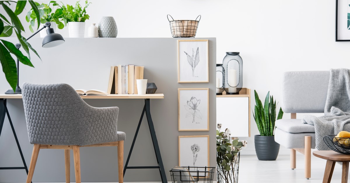 Biuro w stylu skandynawskim inspiracje