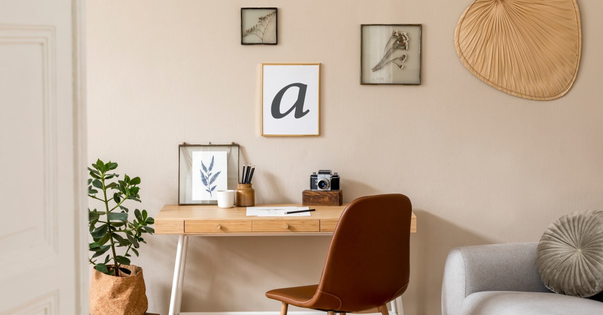 Pomysły na biuro w stylu skandynawskim