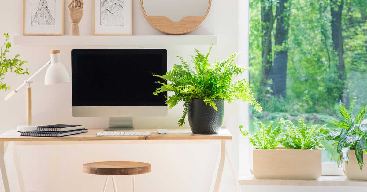 Kolory do biura w stylu skandynawskim