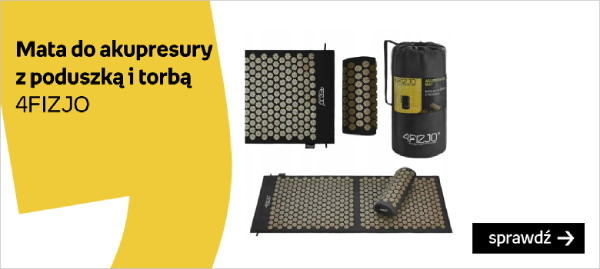 Mata Do Akupresury + Poduszka Na Ból Kręgosłupa