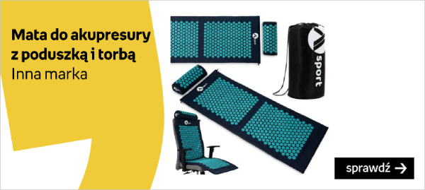 Msport, Mata Do Akupresury Z Kolcami + Poduszka + Worek