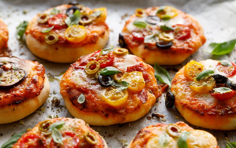 mini pizza na imprezę