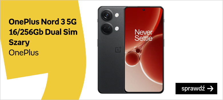 OnePlus Nord 3 5G 16/256Gb Dual Sim Szary OnePlus