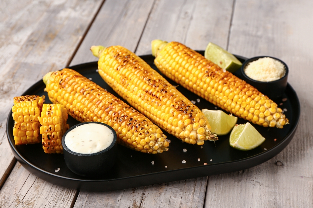 pomysły na grilla kukurydza