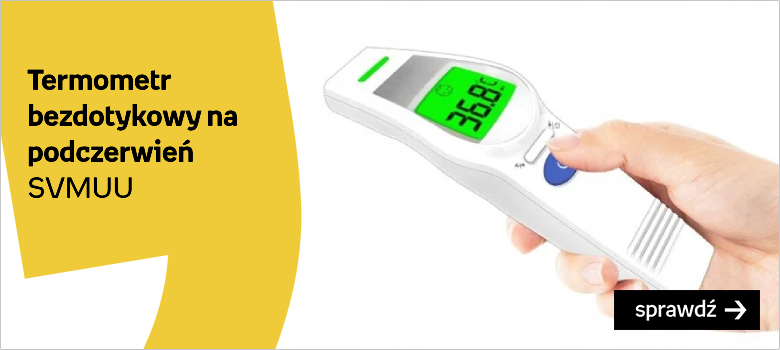Termometr bezdotykowy na podczerwień SVMUU