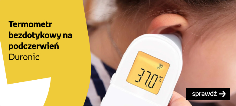 Termometr bezdotykowy na podczerwień Duronic