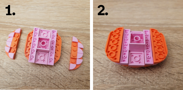 jak zbudować meduzę z lego?