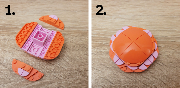 jak zbudować meduzę z lego?