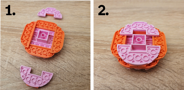 jak zbudować meduzę z lego?