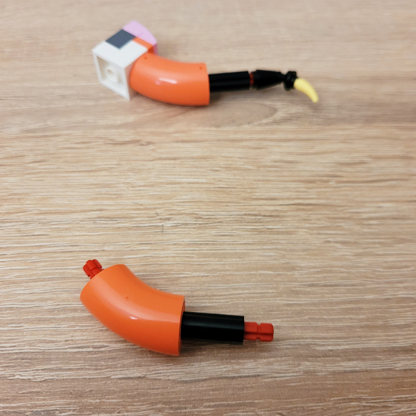 jak zbudować meduzę z lego?