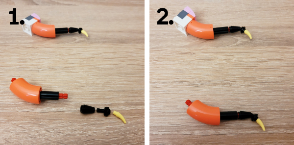 jak zbudować meduzę z lego?