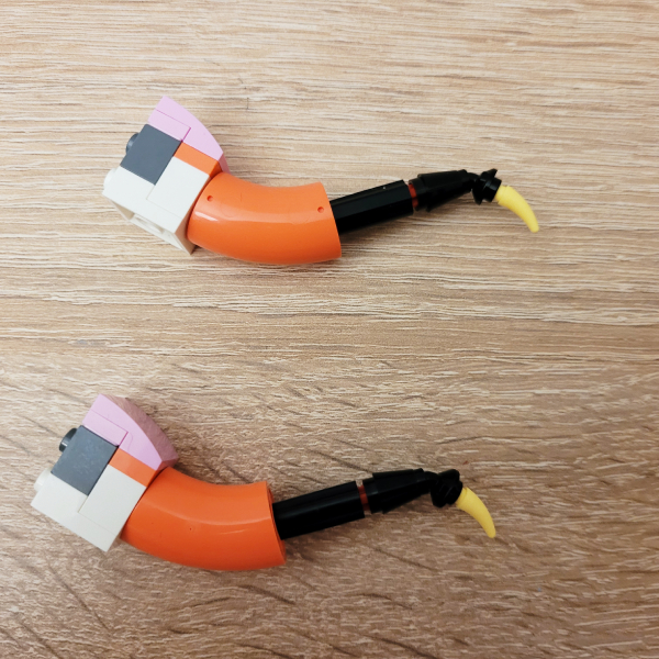 jak zbudować meduzę z lego?