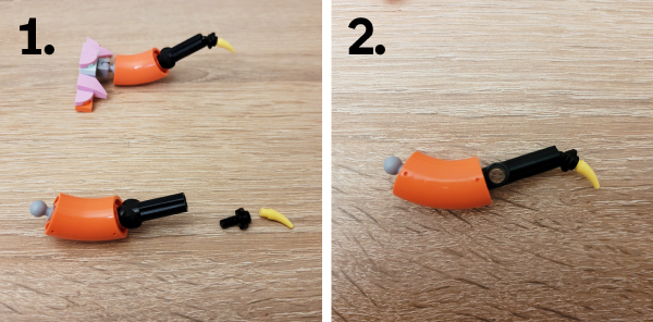 jak zbudować meduzę z lego?