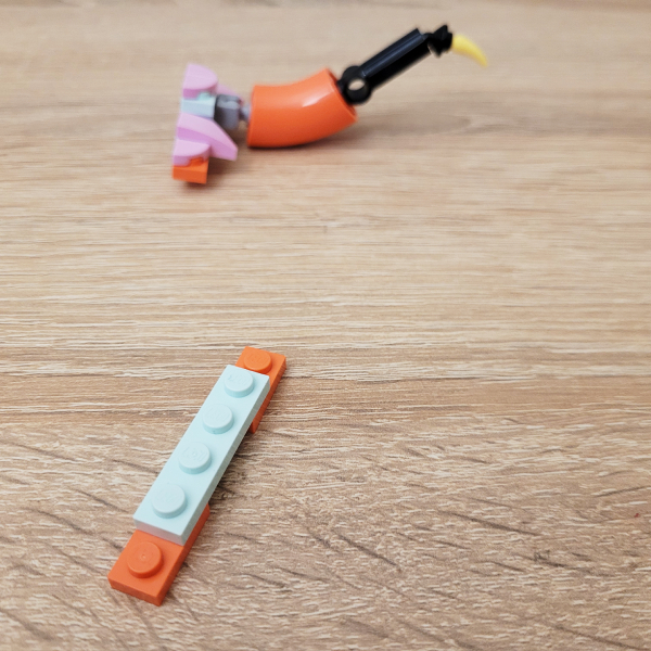 jak zbudować meduzę z lego?