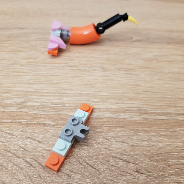 jak zbudować meduzę z lego?