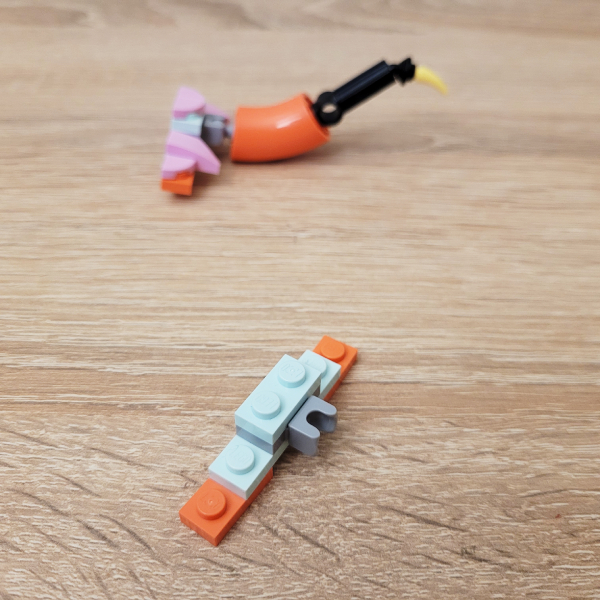 jak zbudować meduzę z lego?